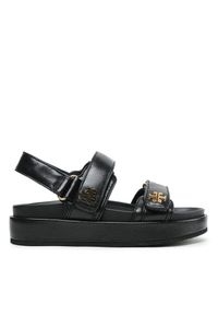 Sandały Tory Burch. Kolor: czarny. Styl: sportowy #1