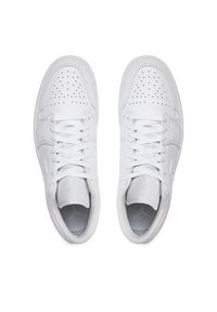 Nike Sneakersy Air Jordan 1 Low 553558 136 Biały. Kolor: biały. Materiał: skóra. Model: Nike Air Jordan #2