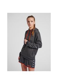 Bluza damska z kapturem Hummel hmlAUTHENTIC Poly. Typ kołnierza: kaptur. Kolor: szary. Sport: fitness #1