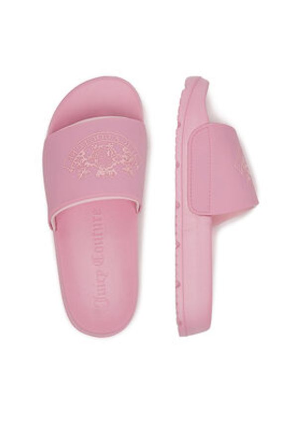 Juicy Couture Klapki PJC3 Różowy. Kolor: różowy. Materiał: syntetyk