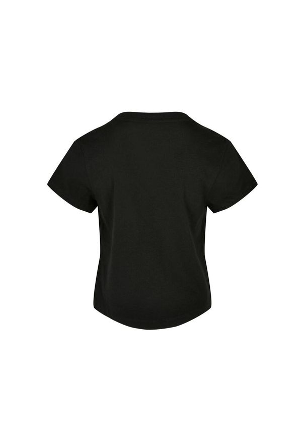 Urban Classics - Basic Box Top Dla Dziewcząt. Kolor: czarny. Sport: turystyka piesza