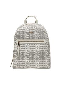 DKNY Plecak R51KYJ33 Szary. Kolor: szary. Materiał: skóra