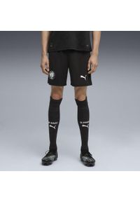 Puma - Męskie szorty FC St. Pauli 25/26 PUMA Black White. Kolor: czarny, biały, wielokolorowy. Materiał: tkanina. Sport: piłka nożna