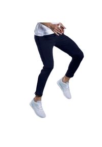 GAMEGEAR - Spodnie Dresowe Slim Fit Dla Dorosłych Unisex. Kolor: niebieski. Materiał: dresówka