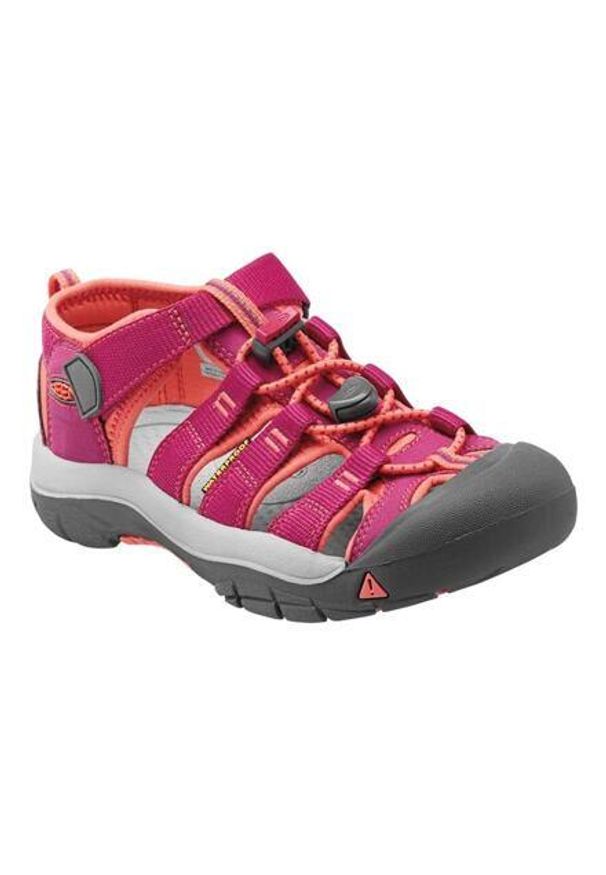 keen - Buty do chodzenia dla dzieci Keen Newport H2. Zapięcie: rzepy. Kolor: szary. Materiał: materiał. Sport: turystyka piesza