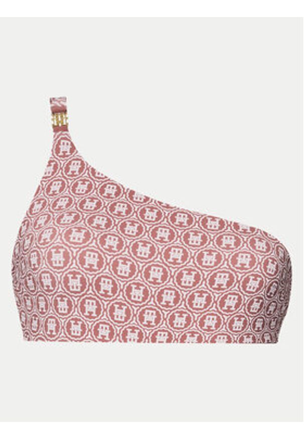 TOMMY HILFIGER - Tommy Hilfiger Góra od bikini UW0UW05310 Kolorowy. Materiał: syntetyk. Wzór: kolorowy