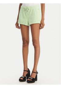 Juicy Couture Szorty sportowe Tamia JCWHS126305 Zielony Regular Fit. Kolor: zielony. Materiał: syntetyk #1