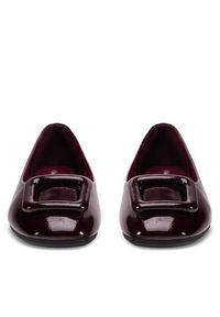 Clara Barson Baleriny WFA3513-1 Bordowy. Kolor: czerwony. Materiał: syntetyk, materiał #7