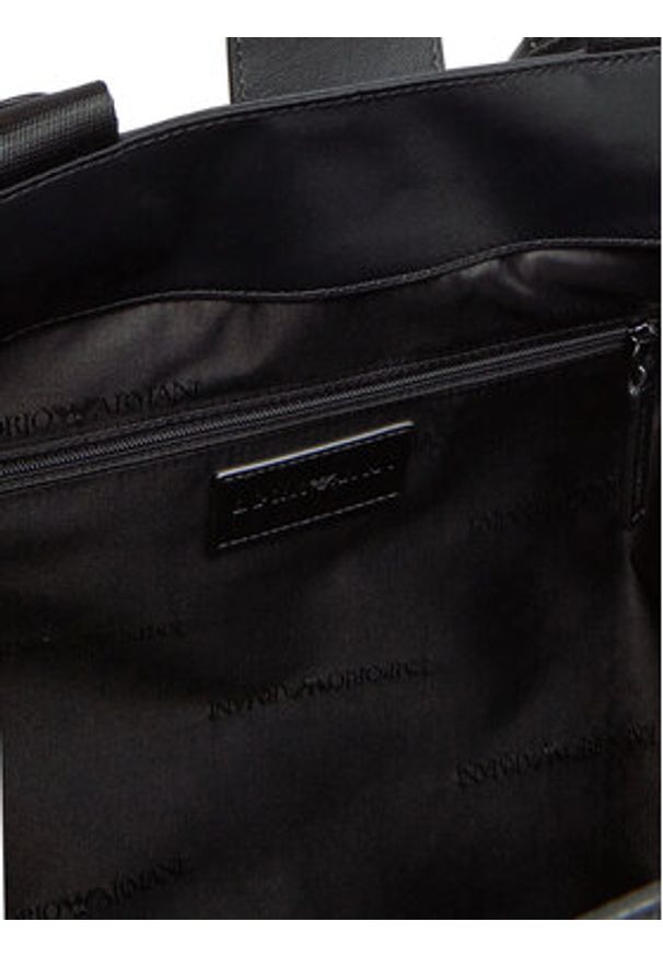 Emporio Armani Torba EM001796 AF13454 UC001 Czarny. Kolor: czarny. Materiał: skóra