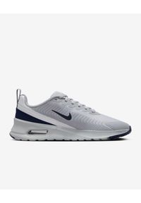 Nike AIR MAX NUAXIS Sneakersy męskie. Okazja: na co dzień. Kolor: szary. Materiał: syntetyk. Szerokość cholewki: normalna. Model: Nike Air Max. Sport: outdoor
