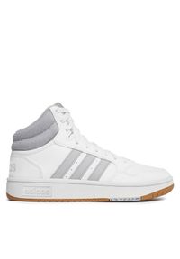 Adidas - Sneakersy adidas. Kolor: biały. Styl: vintage. Sport: koszykówka
