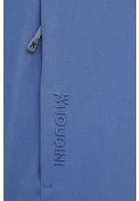 Houdini wiatrówka M's Daybreak przejściowa. Kolor: niebieski. Materiał: tkanina, włókno, materiał. Długość rękawa: raglanowy rękaw. Wzór: ze splotem #4