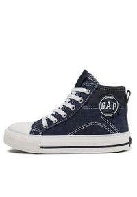 GAP - Gap Trampki Houston Mid Dnm GAL501F6TYELYBGP Granatowy. Kolor: niebieski. Materiał: materiał #7