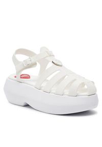 Love Moschino - LOVE MOSCHINO Sandały JA16247I0II38100 Biały. Kolor: biały #5