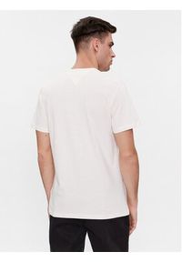 Tommy Jeans T-Shirt Essential DM0DM18264 Biały Slim Fit. Kolor: biały. Materiał: bawełna #4