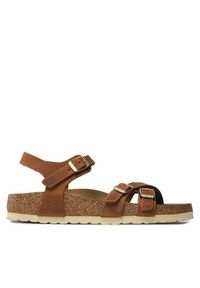Birkenstock Sandały Kumba 1021489 Brązowy. Kolor: brązowy. Materiał: syntetyk, skóra #4