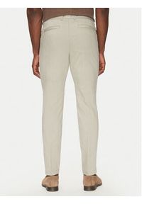 BOSS Spodnie materiałowe P-Kaiton1 50538828 Beżowy Slim Fit. Kolor: beżowy. Materiał: bawełna, syntetyk #3