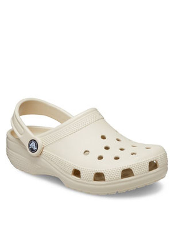 Crocs Klapki Classic Kids Clog T 206990 Beżowy. Kolor: beżowy