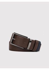 Pako Lorente - PAKO LORENTE – Dwustronny skórzany pasek męski. Materiał: skóra #4