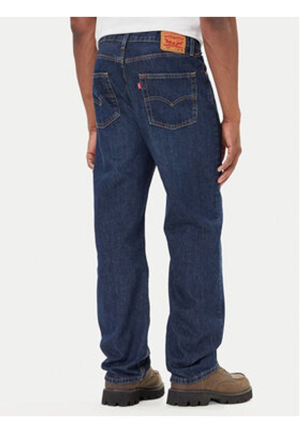 Levi's® Jeansy 565™ A7221-0011 Granatowy Loose Fit. Kolor: niebieski