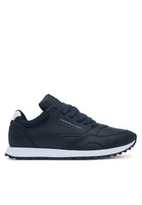 TOMMY HILFIGER - Sneakersy Tommy Hilfiger. Kolor: niebieski