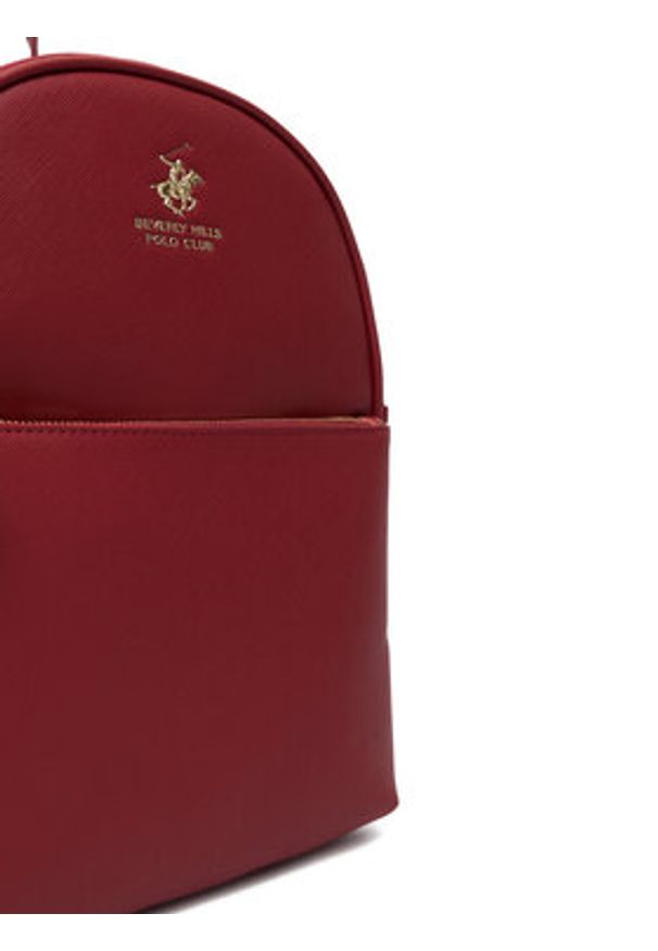Beverly Hills Polo Club Plecak CEO-BHPC-L-004-09 Czerwony. Kolor: czerwony. Materiał: materiał