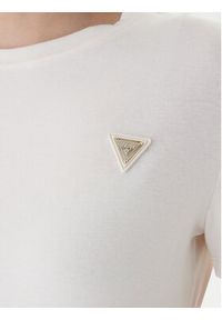 Guess T-Shirt V6RI17 KD741 Écru Regular Fit. Materiał: bawełna #5