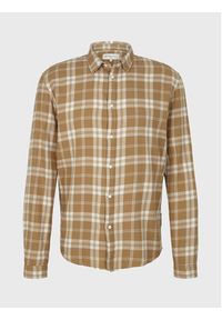 Tom Tailor Denim Koszula 1033729 Beżowy Regular Fit. Kolor: beżowy. Materiał: bawełna, denim #3