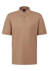 Bugatti Polo 8150-75104C Beżowy Regular Fit. Typ kołnierza: polo. Kolor: beżowy. Materiał: bawełna #2