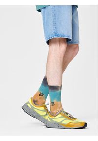 Happy-Socks - Happy Socks Skarpety wysokie unisex ATTAG14-6000 Kolorowy. Materiał: bawełna, materiał. Wzór: kolorowy