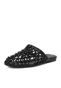 Badura Klapki EO-AMANDA-LT243-12 Czarny. Kolor: czarny. Materiał: skóra #5