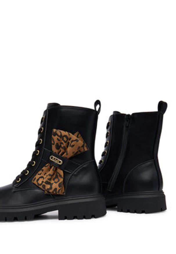 Liu Jo Trzewiki Wanda 06B 4F5019 EX014 S Czarny. Kolor: czarny. Materiał: skóra