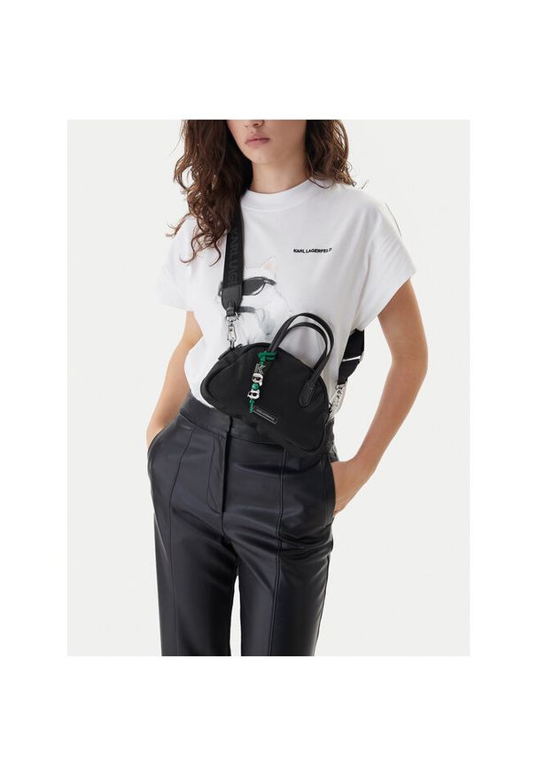 Karl Lagerfeld - Torebka KARL LAGERFELD. Kolor: czarny