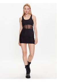 Calvin Klein Jeans Sukienka koktajlowa J20J221463 Czarny Slim Fit. Kolor: czarny. Materiał: syntetyk. Styl: wizytowy #7
