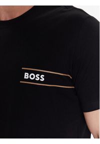 BOSS - Boss T-Shirt 50483644 Czarny Regular Fit. Kolor: czarny. Materiał: bawełna #3