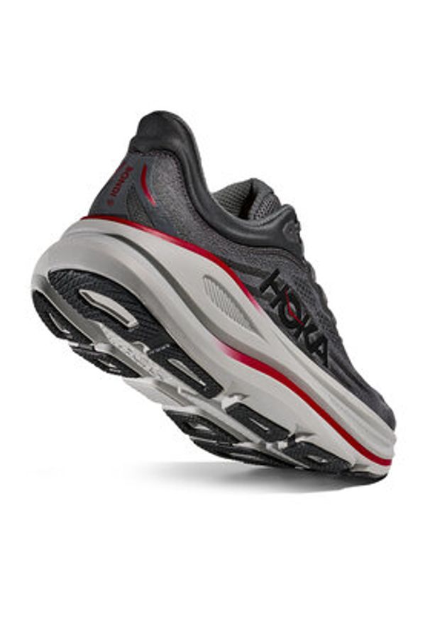 HOKA - Hoka Buty do biegania Bondi 9 1162011 Szary. Kolor: szary. Materiał: materiał