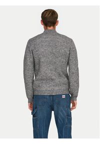 Only & Sons Sweter 22027686 Szary Regular Fit. Kolor: szary. Materiał: syntetyk #3