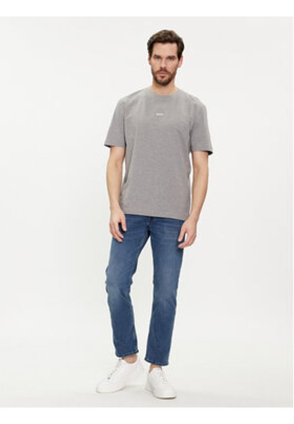 BOSS - Boss T-Shirt Tchup 50473278 Szary Relaxed Fit. Kolor: szary. Materiał: bawełna