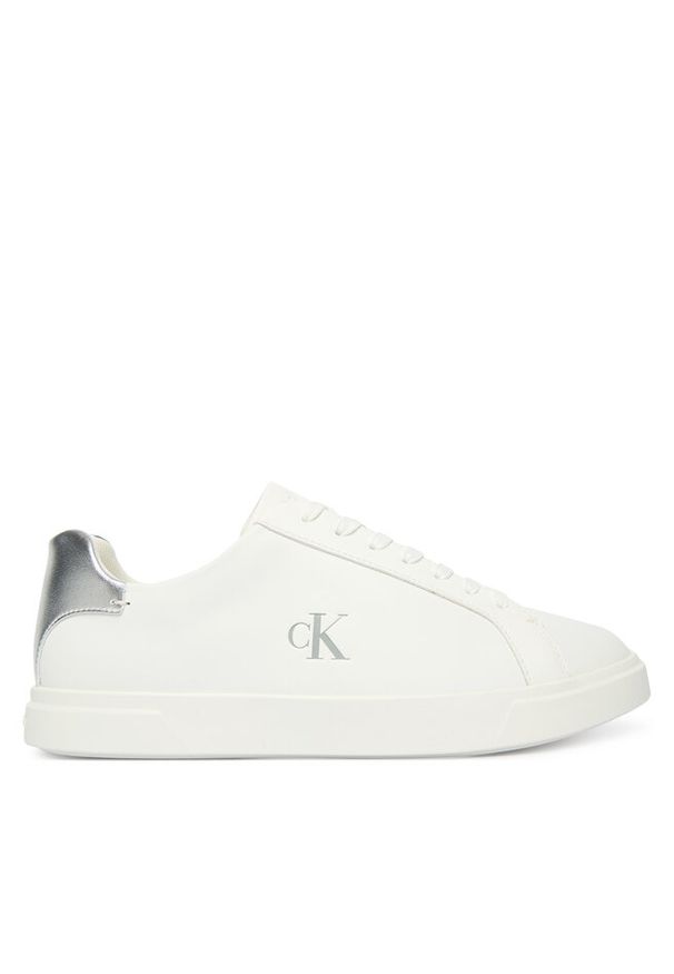 Sneakersy Calvin Klein. Kolor: biały