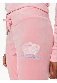 Juicy Couture Spodnie dresowe Lisa JCWBJ23330 Różowy Regular Fit. Kolor: różowy. Materiał: syntetyk #5