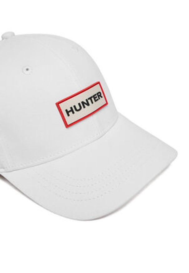 Hunter Czapka z daszkiem WB-HTR-U3-001-SS26 Biały. Kolor: biały. Materiał: bawełna