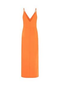 Guess Sukienka wieczorowa Ramsha W3GK65 KBPZ0 Pomarańczowy Regular Fit. Kolor: pomarańczowy. Materiał: syntetyk. Styl: wizytowy #7