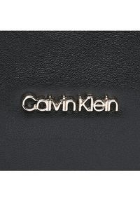 Calvin Klein Torebka Daily Dressed Shopper K60K610449 Czarny. Kolor: czarny. Materiał: skórzane #3