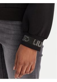 Liu Jo Sport Bluza TF5090 J4616 Czarny Regular Fit. Kolor: czarny. Materiał: syntetyk. Styl: sportowy #4