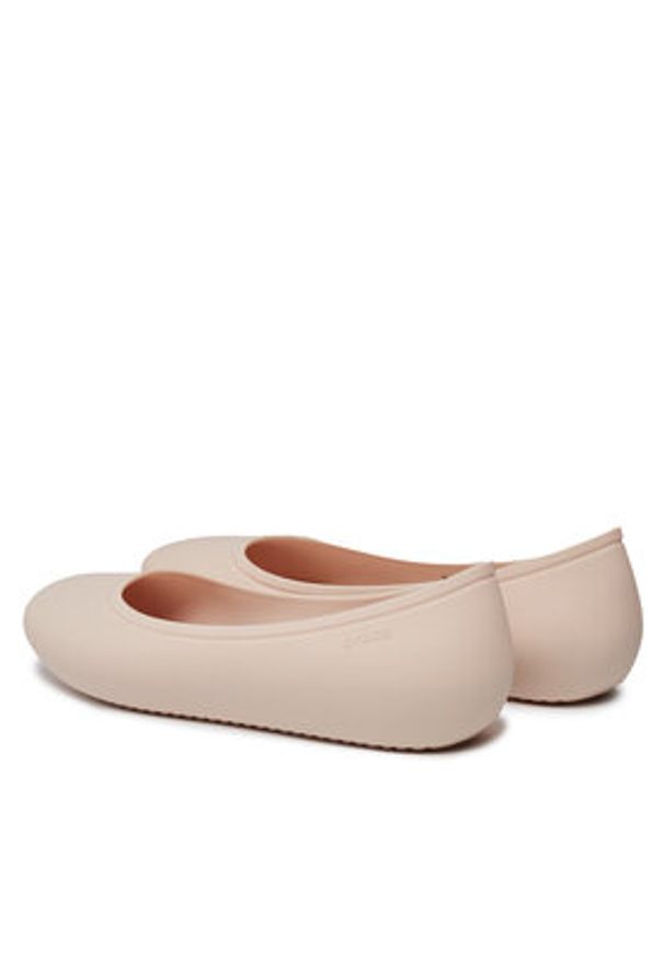 Crocs Baleriny Brooklyn Flat 209384 Biały. Kolor: biały