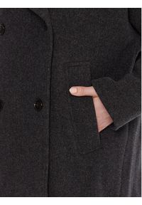 Marc O'Polo Płaszcz wełniany 508 0302 71151 Szary Relaxed Fit. Typ kołnierza: polo. Kolor: szary. Materiał: wełna #5