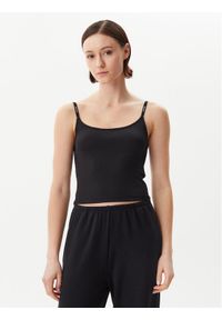 Calvin Klein Jeans Top Logo J20J225312 Czarny Slim Fit. Kolor: czarny. Materiał: syntetyk #1