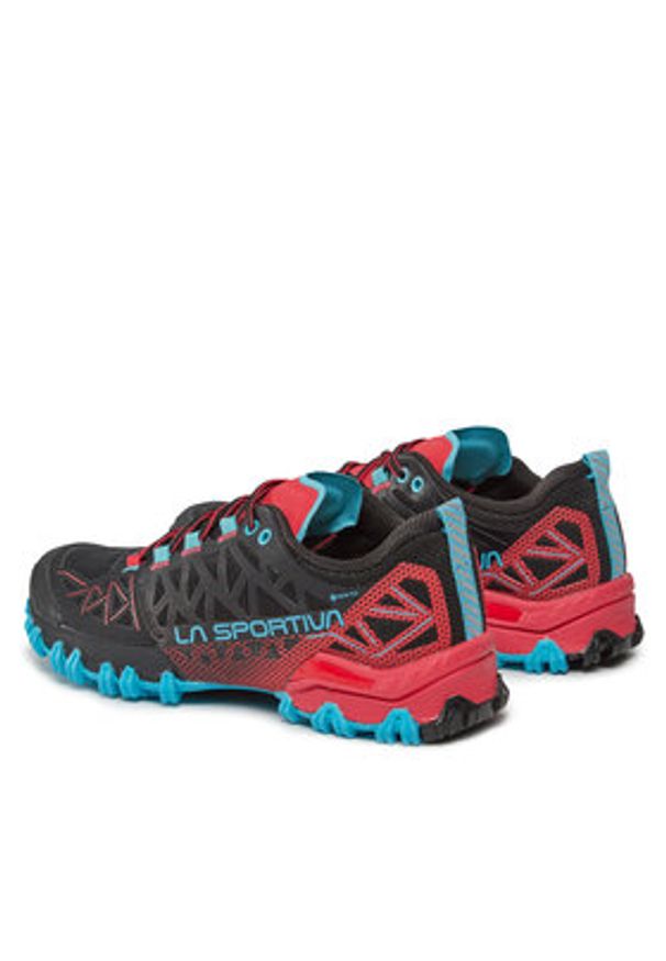 LA SPORTIVA - La Sportiva Buty do biegania Bushido II GTX GORE-TEX 46Z999402 Czarny. Kolor: czarny. Materiał: materiał. Technologia: Gore-Tex