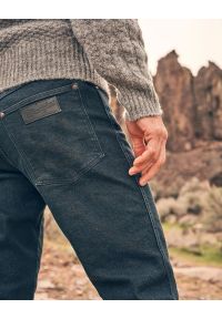 Męskie Spodnie Jeansowe Wrangler River Shadow Dive 112373026 #4