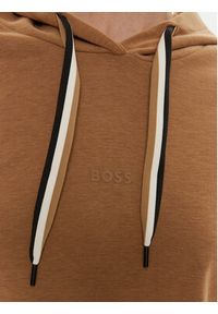 BOSS - Boss Bluza CP Stripe 50524760 Beżowy Regular Fit. Kolor: beżowy. Materiał: bawełna, lyocell #2